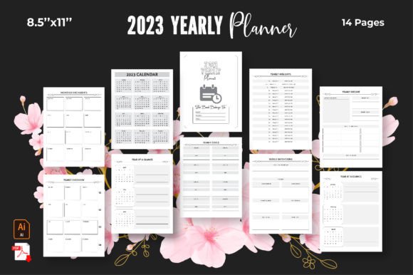 2023 Yearly Planner - KDP Interiors