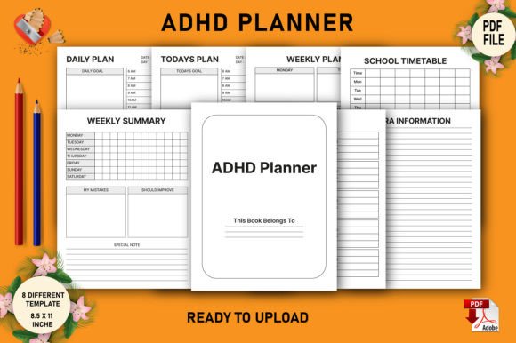 ADHD Planner for KDP Interiors: A Comprehensive Guide