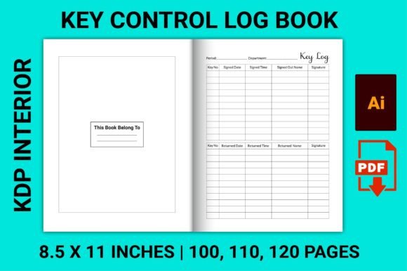 Key Control Log Book - Kdp Interiors: A Comprehensive Solution for Tracking and Security