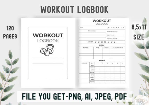 Maximizing Your Fitness Journey with Workout Logbook Kdp Interiors