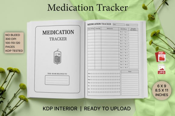 Medication Tracker for KDP Interiors