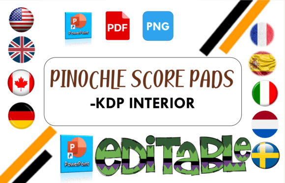 Pinochle Score Pads KDP Interiors: A Comprehensive Solution for Your Publishing Needs