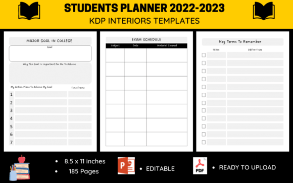 Stay Organized with Student Planner 2022-2023