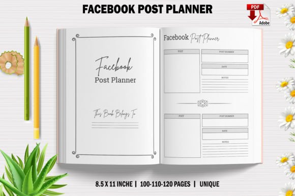 Strategic Use of Facebook Post Planner for KDP Interiors