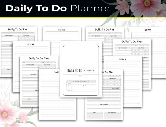 Strategic Use of the 2022 Daily to Do Planner – KDP Interior’s for Enhanced Productivity and Planning
