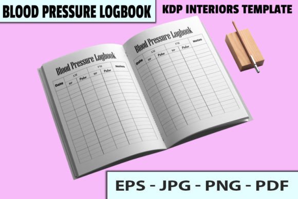 Streamlining Health Tracking with the Blood Pressure Logbook for KDP Interiors