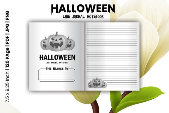 Unlock Your Creativity with Halloween Lined Journal KDP Interiors