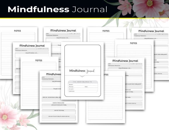 Unlocking Mindfulness with the 2022 Mindfulness Journal Planner KDP Interior